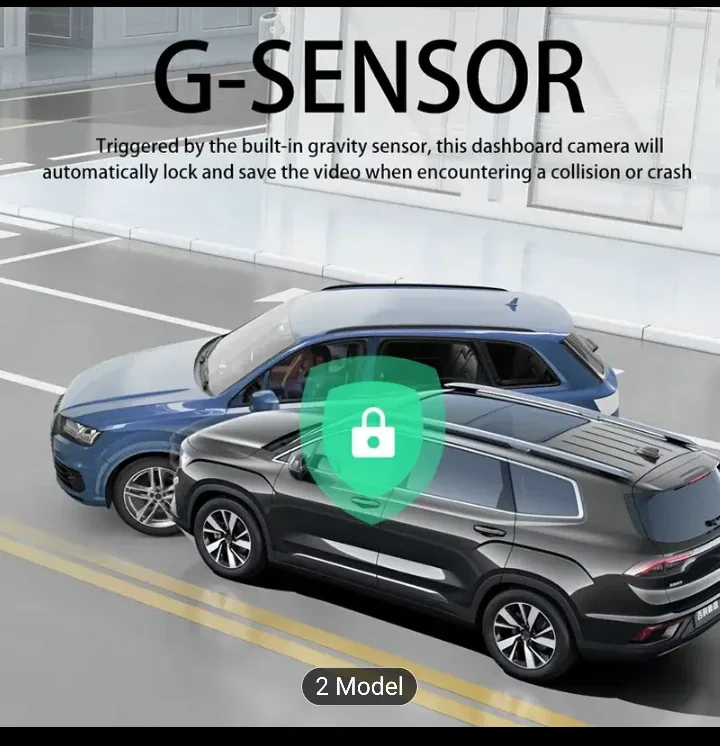 Dashcam, 4-Channel, 1080P, 4 Channels, IR Night Vision, G-Sensor image indicator(9)