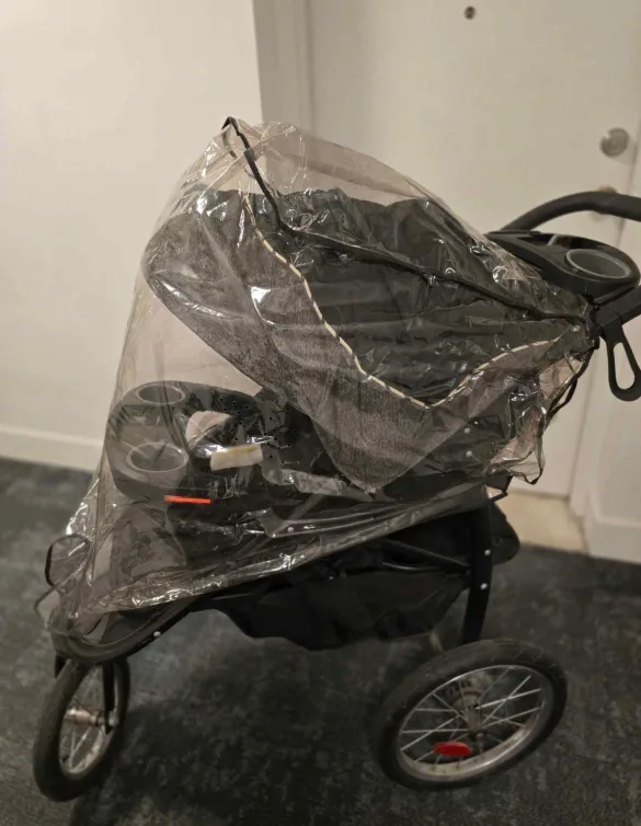 Grey Baby Jogger Stroller thumbnail