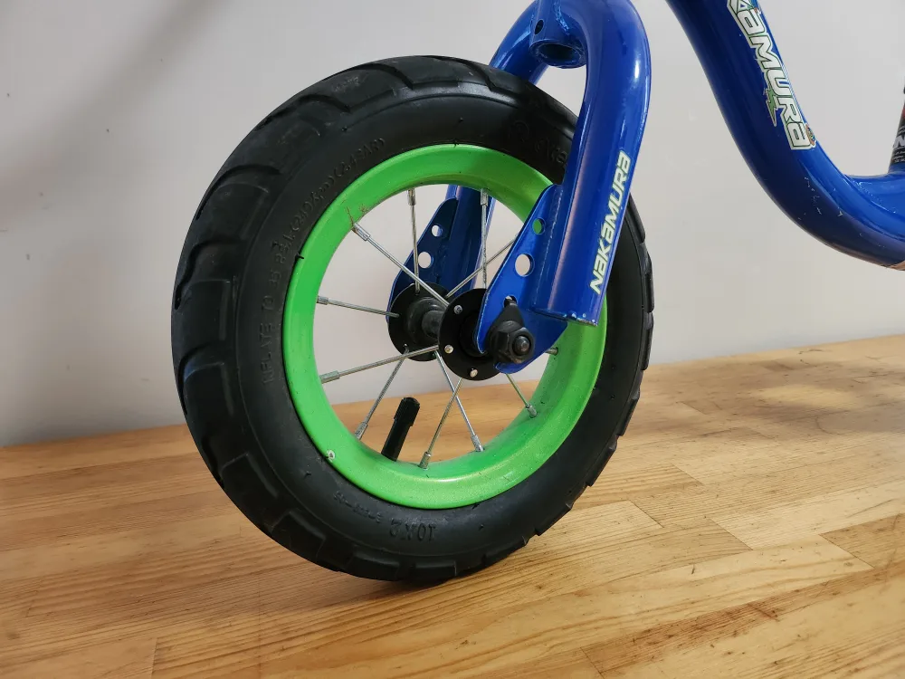 Nakamura Kids Push Bike - Blue & Green image indicator(4)