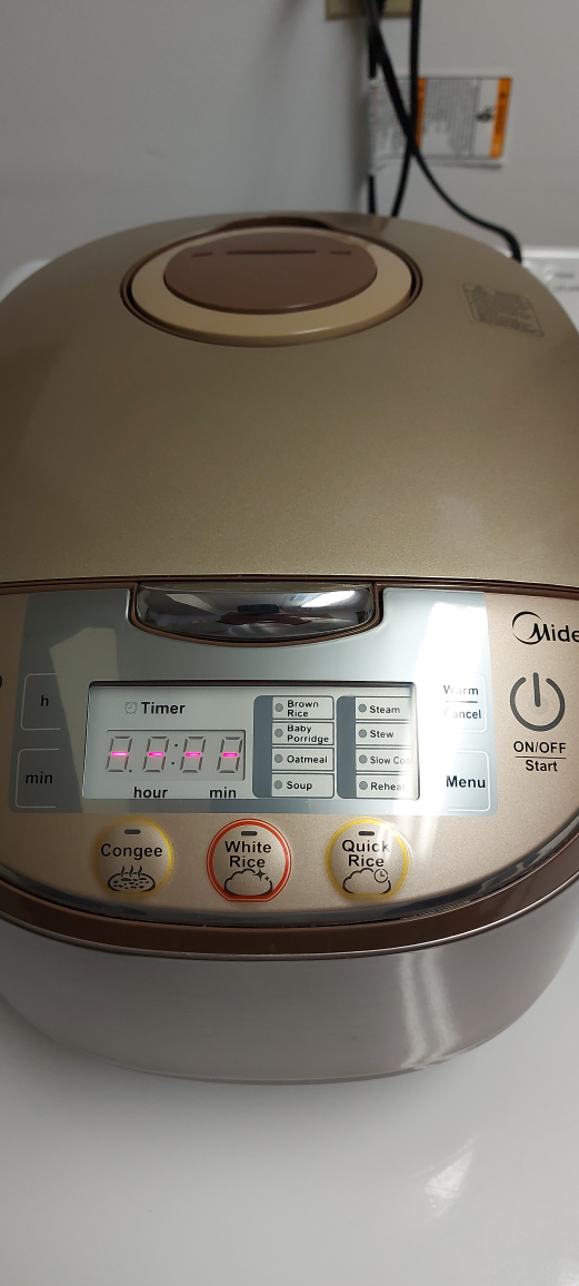 Midea Rice Cooker - Like New!