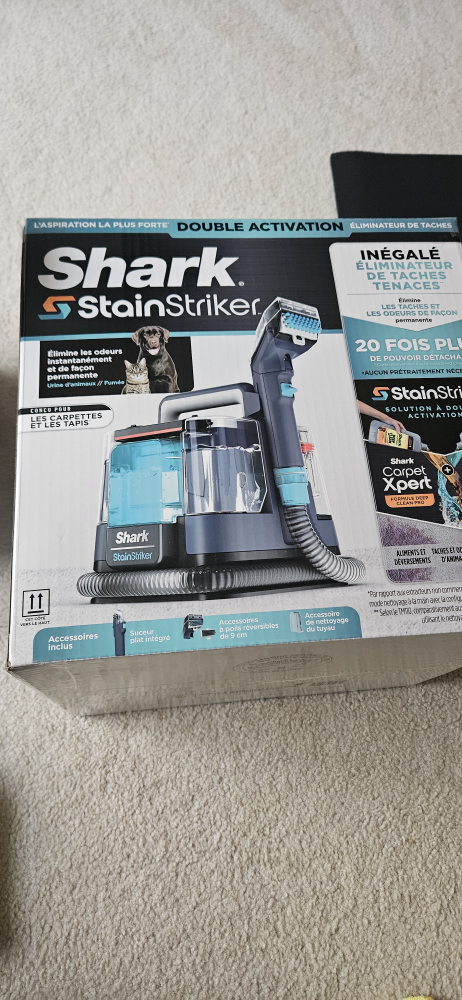 Shark StainStriker Portable Carpet & Upholstery Cleaner
