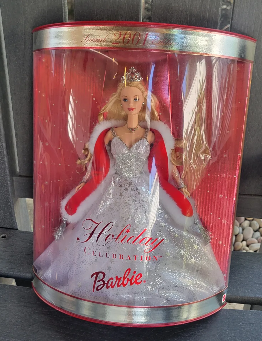 2001 Holiday Celebration Barbie Doll - Special Edition thumbnail