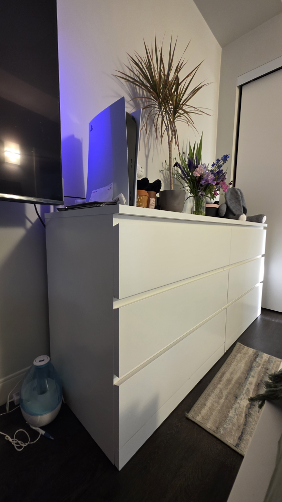 IKEA STORLINTA 6-Drawer Dresser - White - photo 2