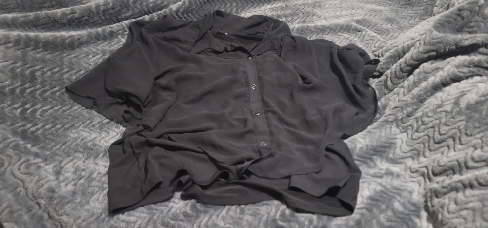 Adele & May Black Blouse - Size XL