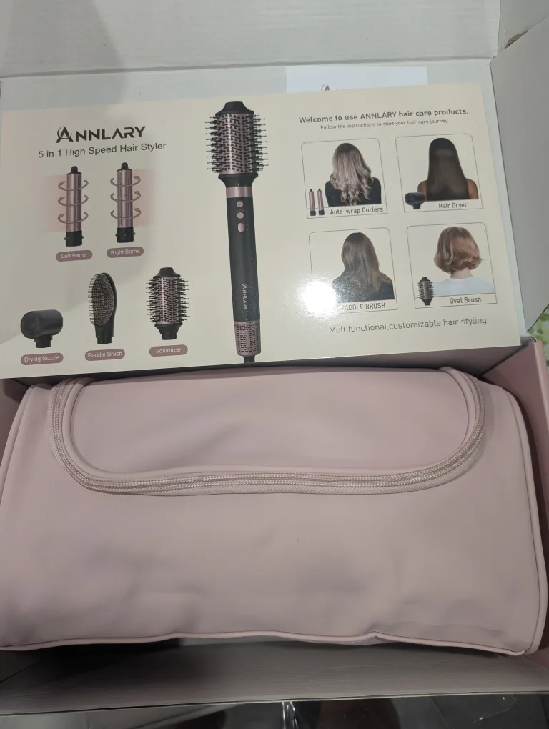 New ANNLARY 5 in 1 High Speed Hair Styler thumbnail