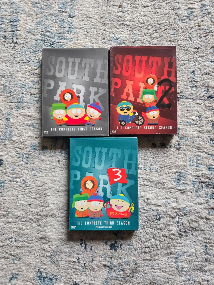 South Park First 3 seasons DVD thumbnail