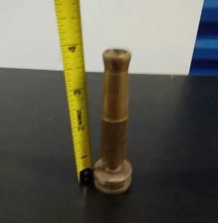 Vintage Brass Hose Nozzle thumbnail