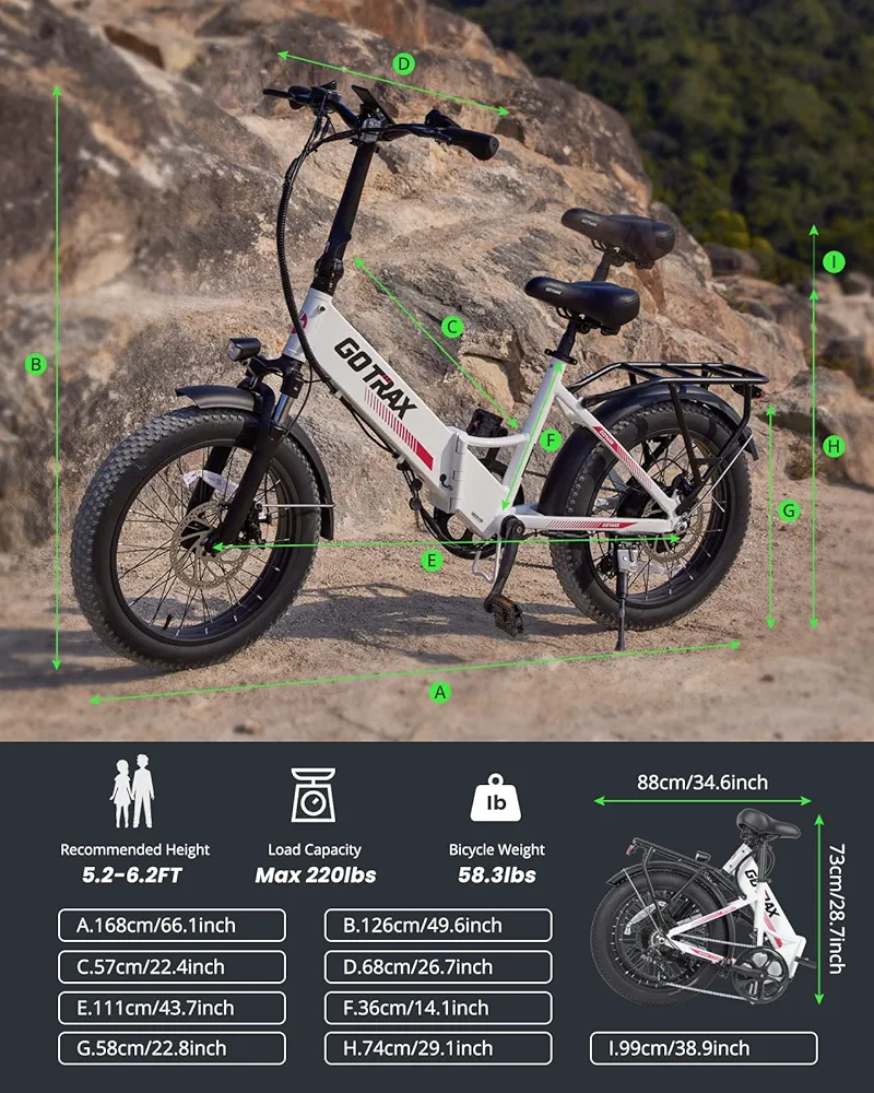GOTRAX Super Sport E-Bike with manual and accessories - photo 4