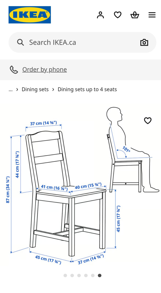 IKEA INGO / IVAR Dining Table & 4 Chairs - Pine