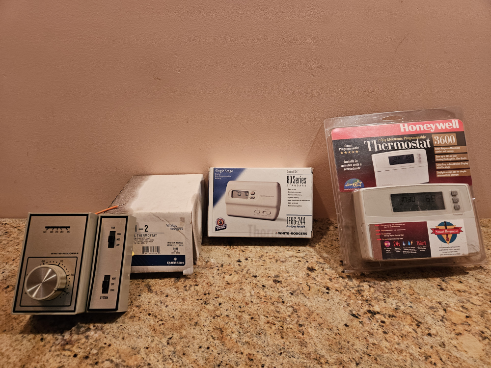 Honeywell 3600 & White-Rodgers Thermostats