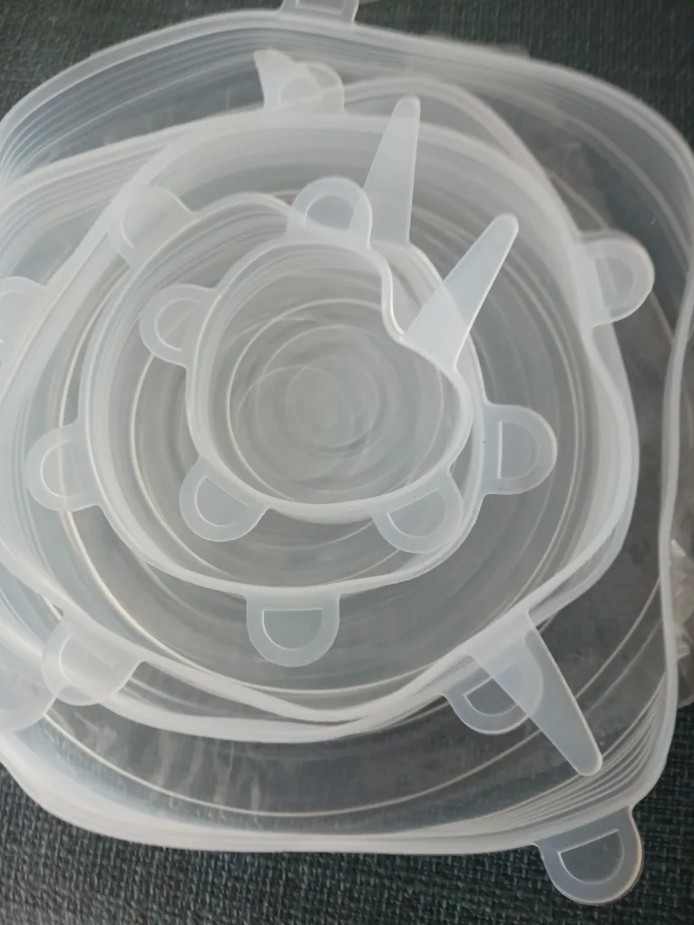 Silicone Stretch Lids - Food Covers (2 Sets of 6) image indicator(3)