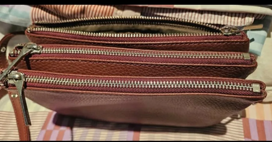 Matt & Nat Brown Crossbody Bag image indicator(2)