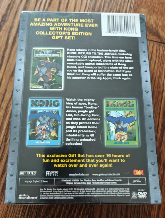 Kong 5-Disc Collector's Edition DVD Set (New, sealed) image indicator(2)