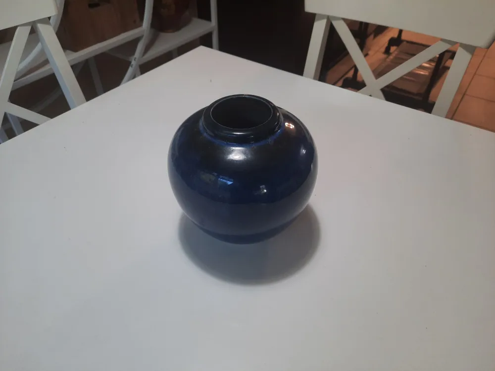 Blue glass Vase thumbnail
