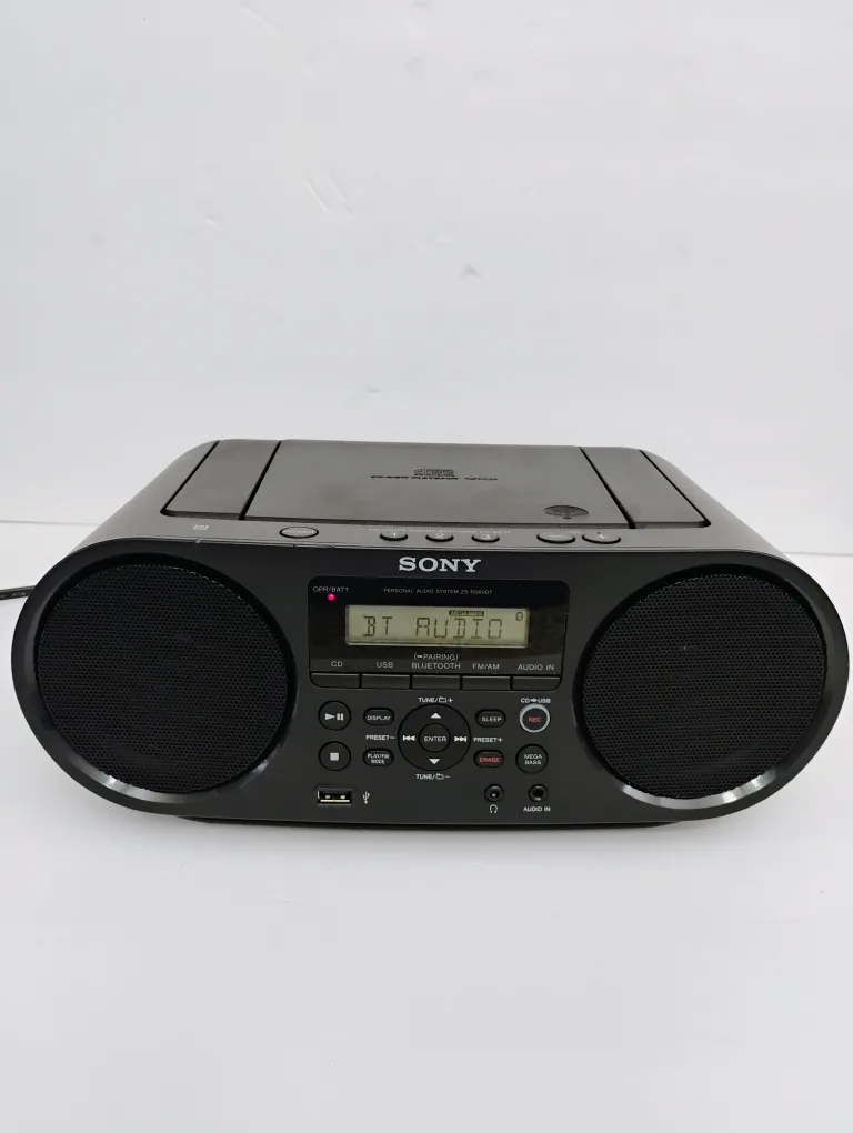Sony ZS-RS60BT Bluetooth CD FM-AM USB Boombox. EUC image indicator(6)