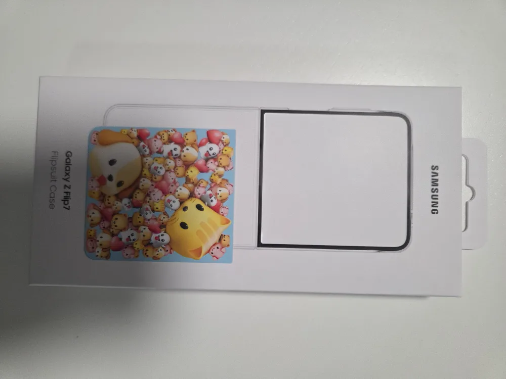 New Samsung Galaxy Z Flip7 Flipsuit Case - Transparent thumbnail