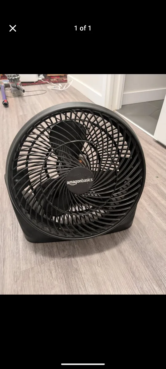 AmazonBasics Black Fan thumbnail