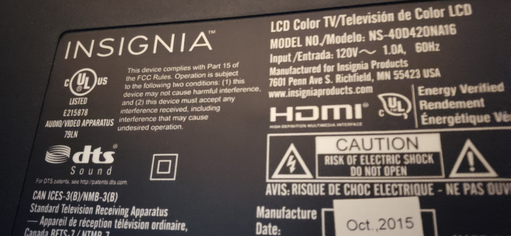 Insignia TV 40" - photo 2