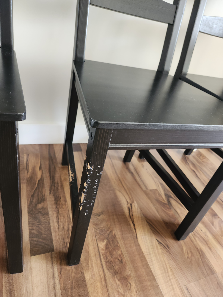 IKEA Jokkmokk Black Chairs (Set of 4) - photo 2