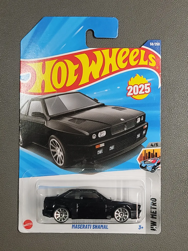 Hot Wheels Maserati Shamal - Black thumbnail