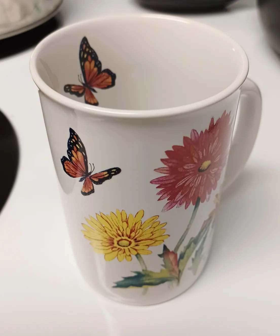 Beautiful set of 4 vintage Valerie Pfeiffer mugs image indicator(5)