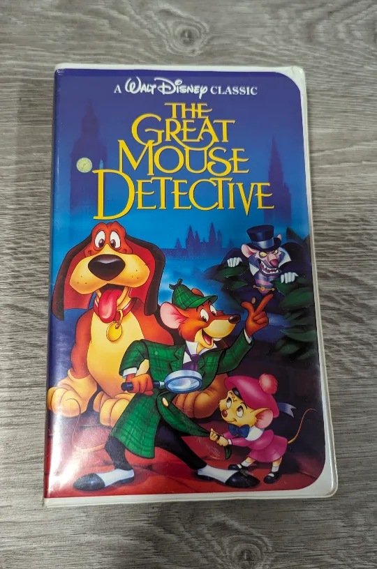 Walt Disney's The Great Mouse Detective VHS thumbnail