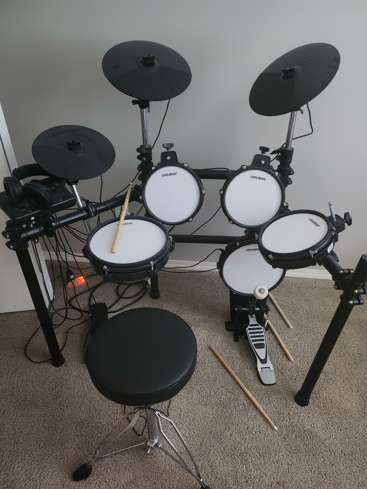 Coolmusic DD8 Electric Drum Set - Like New!