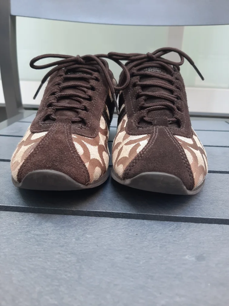 Coach Brown Patterned Sneakers image indicator(5)