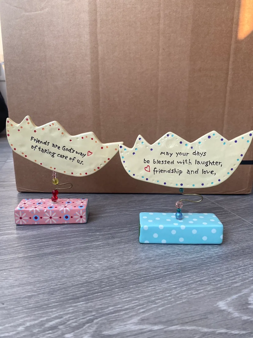 Decorative Ceramic Sentiment Holders thumbnail