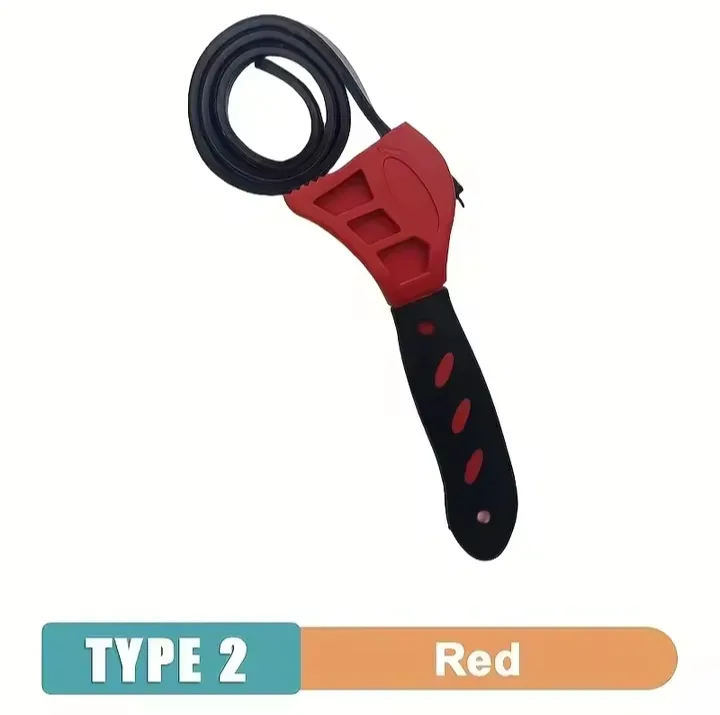 Adjustable Oil Filter Wrench - Red image indicator(2)