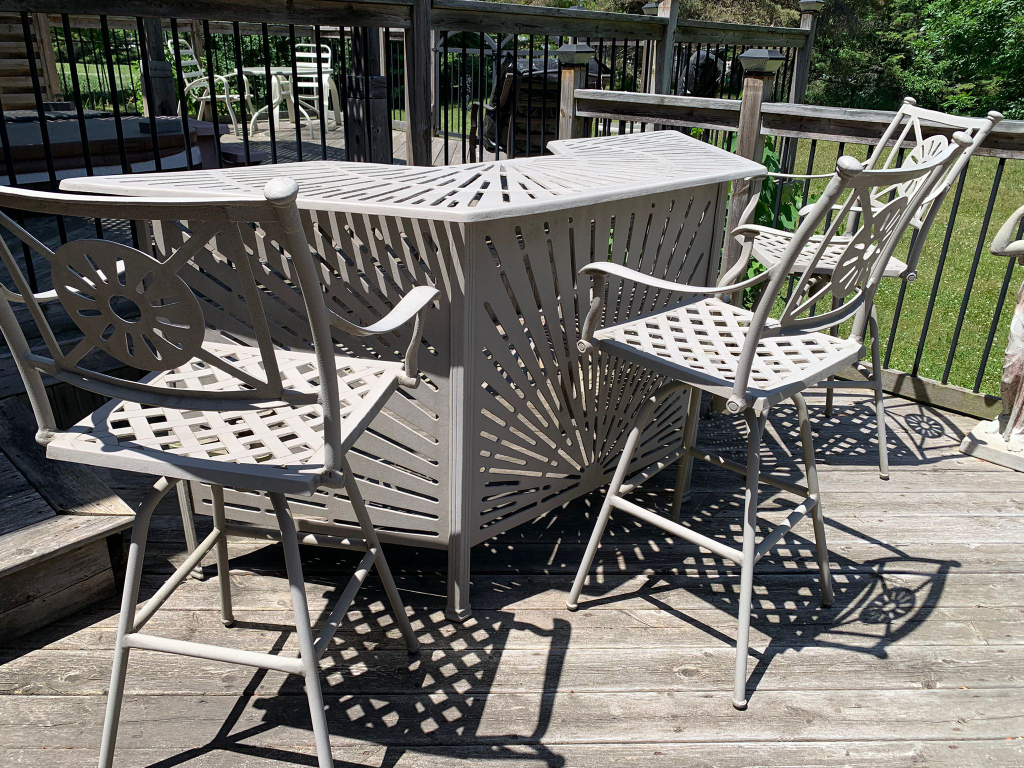 Outdoor Bar Set with 4 Chairs - photo 4