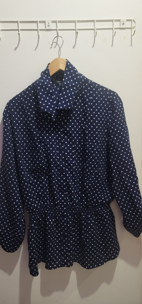 Notations Polka Dot Blouse - Size XL
