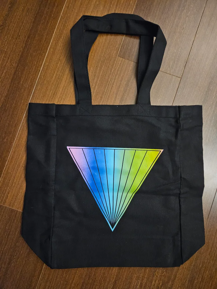 Katy Perry Prismatic World Tour Black Tote Bag MINT Lifetimes image indicator(2)