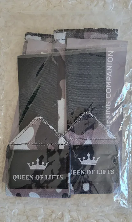 New TECEUM 12" Black Camo Wrist Wraps thumbnail