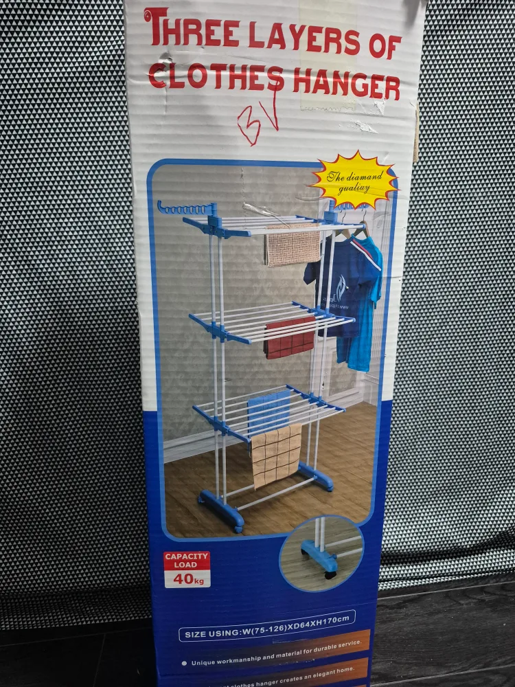 Three Layers Clothes Hanger - In Box thumbnail