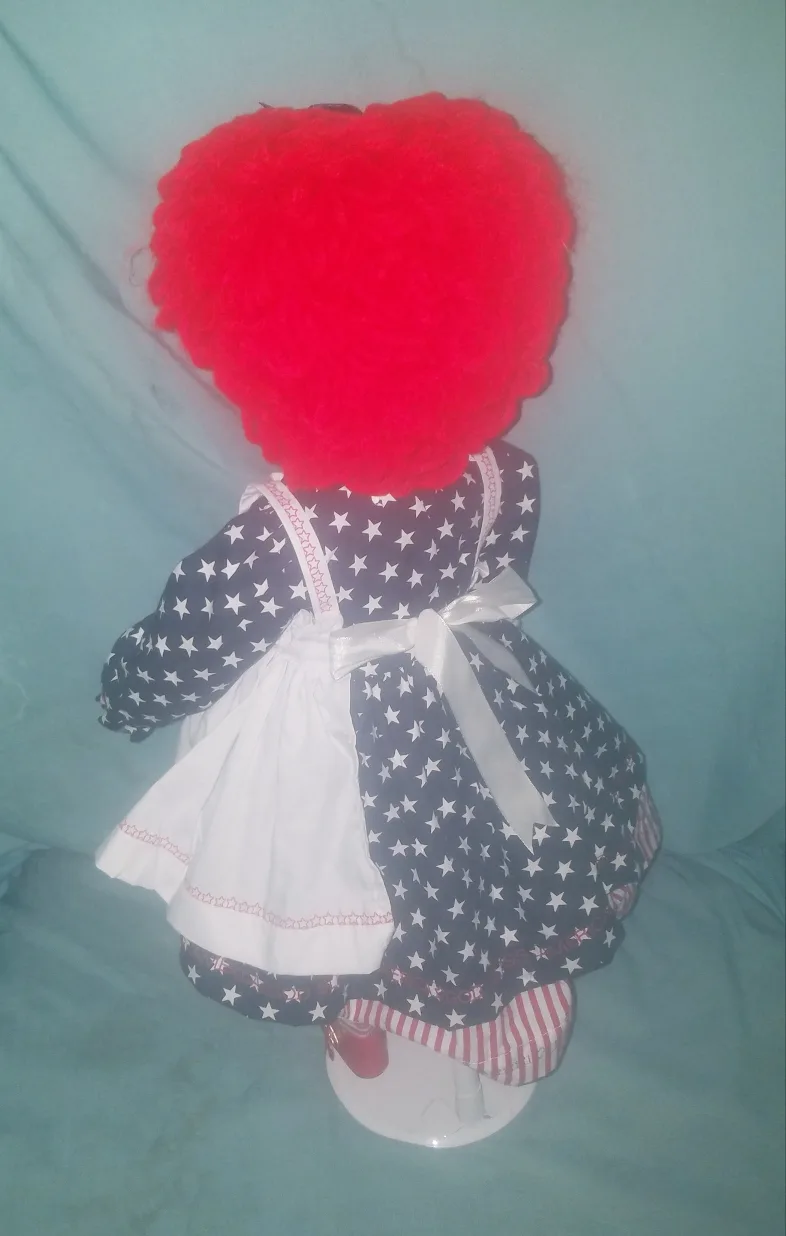 Paradise Galleries Ragtime Molly 24" Doll w Stand and COA image indicator(5)