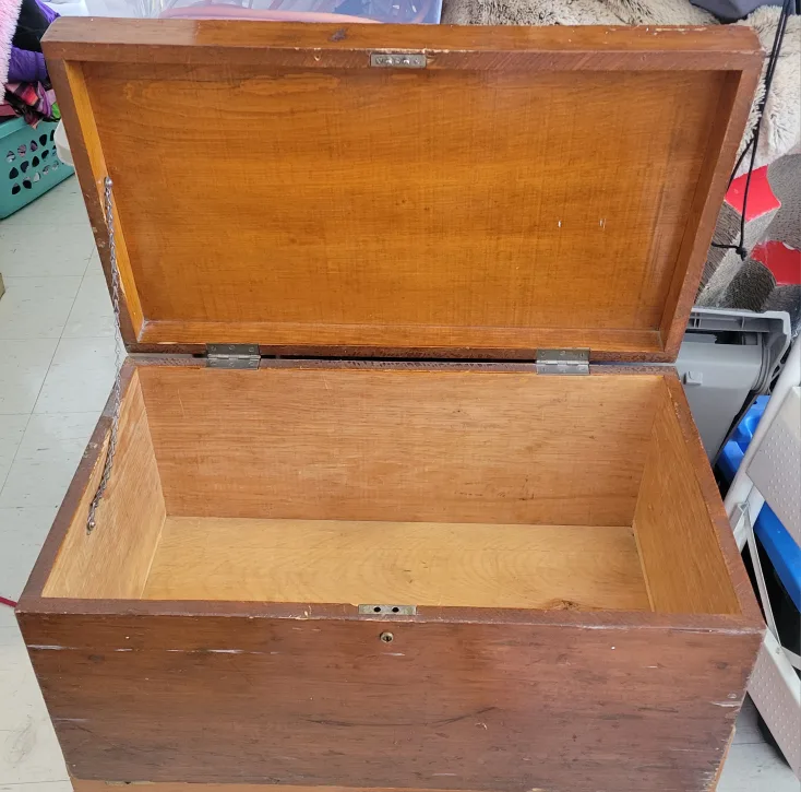 Sturdy Wooden Trunk thumbnail