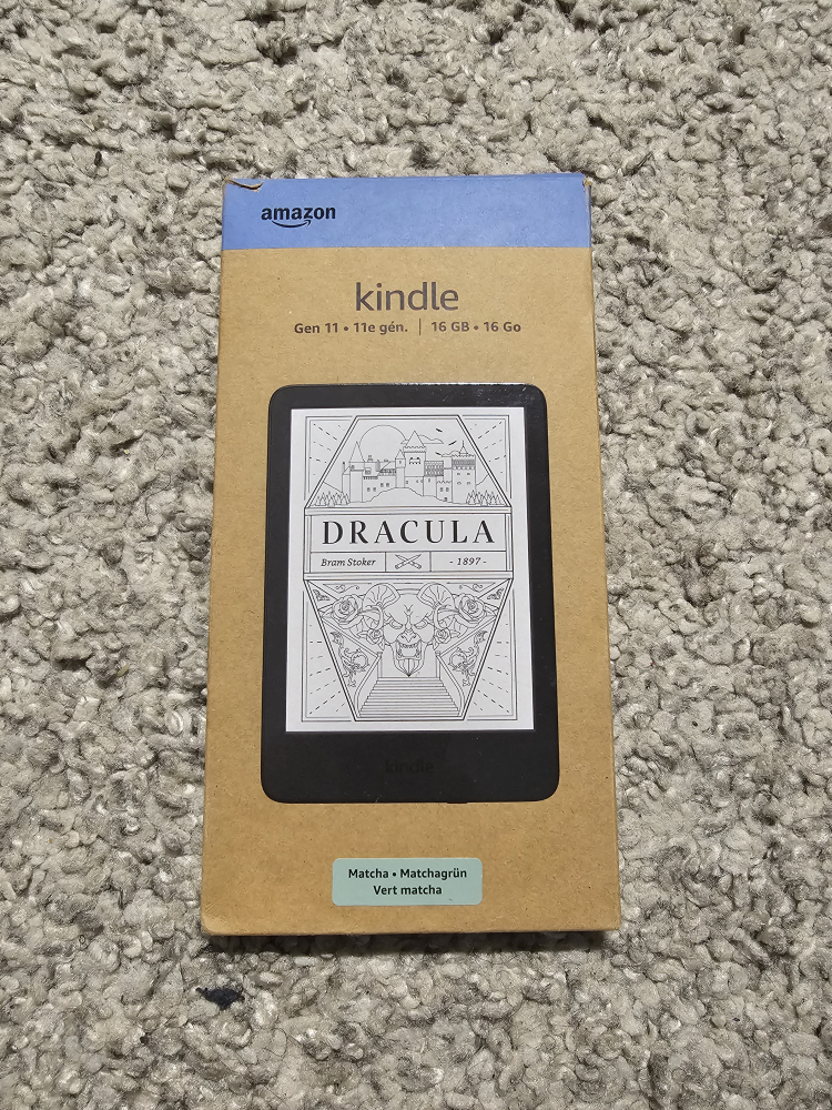 Like New Amazon Kindle 11th Gen - Matcha Green