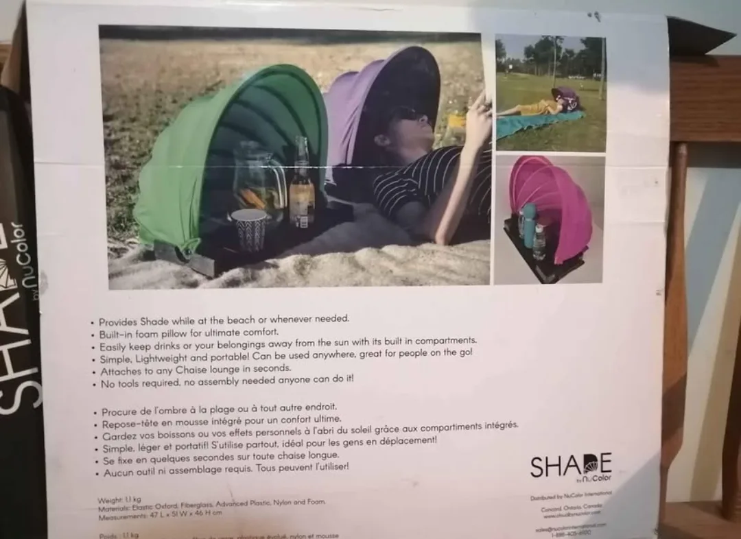 Pop Up Drink Shade Beach Umbrella Cover image indicator(9)