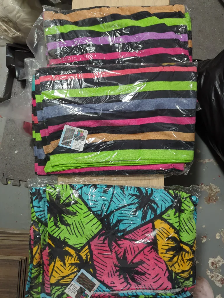 Three Cotton Beach Towel 35"x70" thumbnail