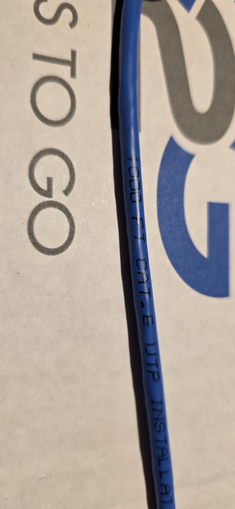 C2G Cables To Go CAT6 Solid PVC CMR Blue 1000FT - photo 2
