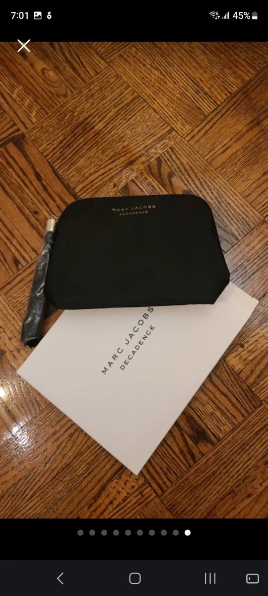 Marc Jacobs Decadence Black Pouch 🇨🇦🍁 thumbnail