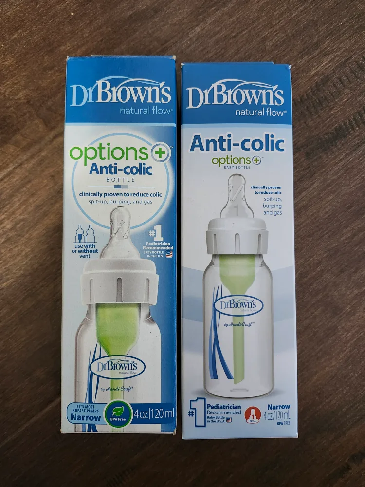 Dr. Brown's Anti-Colic 4oz Baby Bottles (New) thumbnail