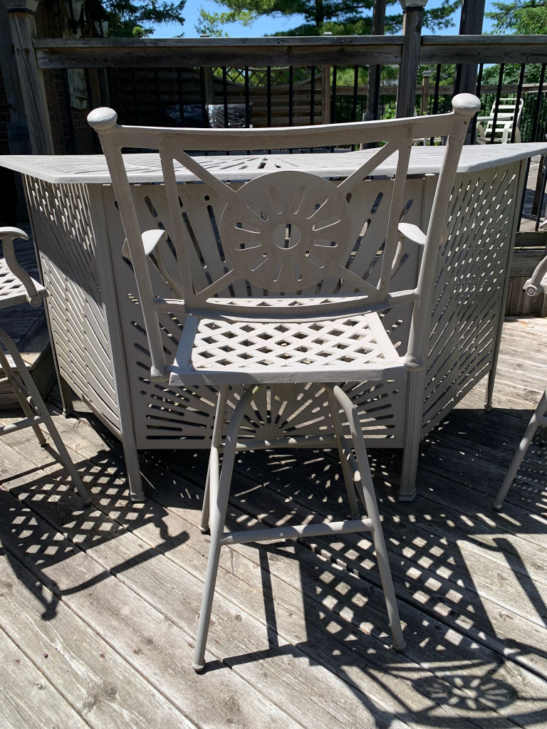 Outdoor Bar Set with 4 Chairs - photo 2