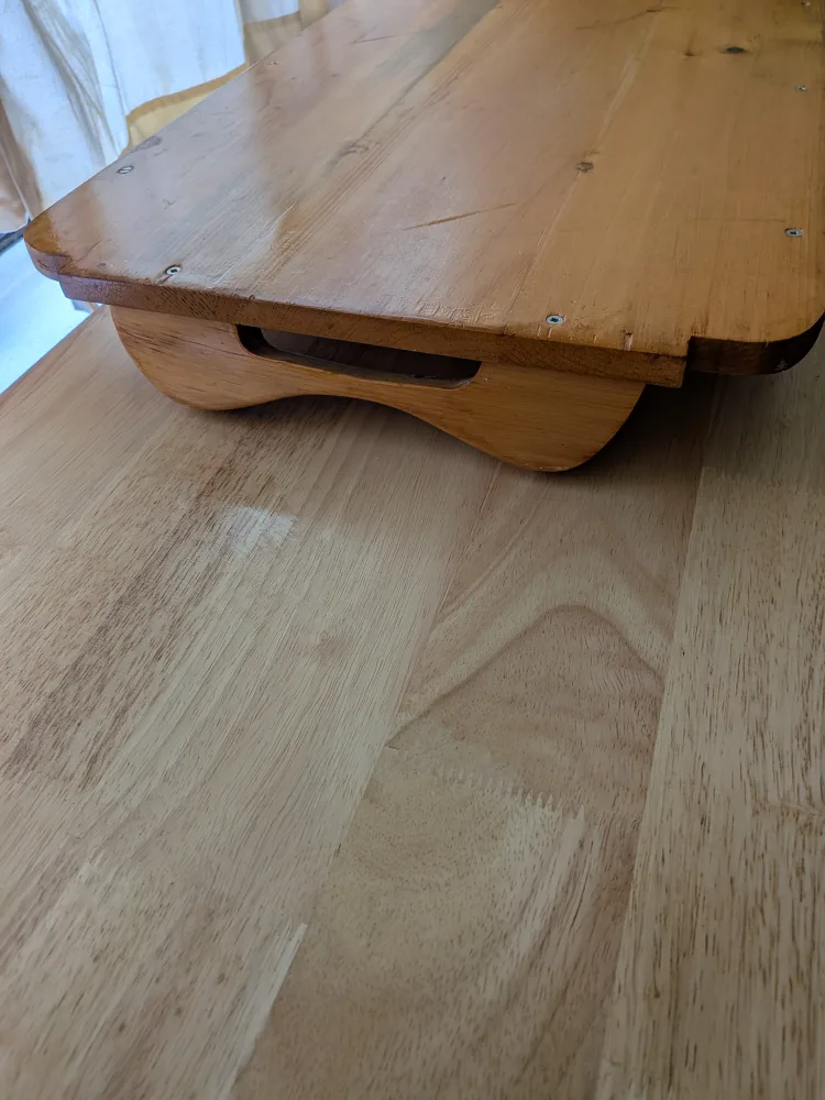 Vintage Wooden Breakfast Tray image indicator(4)