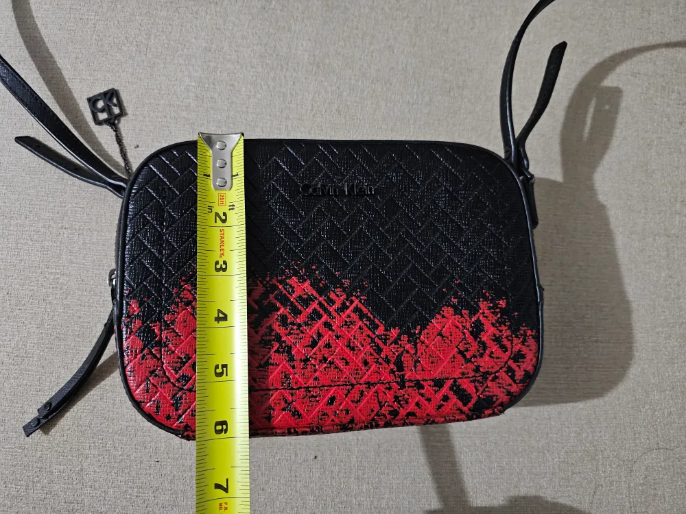 Calvin Klein Black & Red Crossbody Bag image indicator(4)