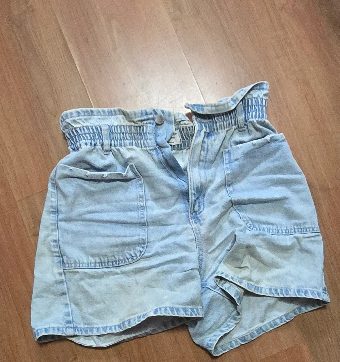Garage High Waisted Denim Shorts - Size 3 thumbnail