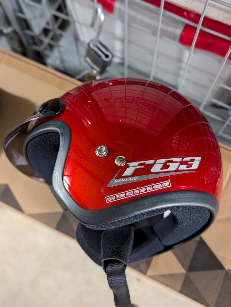 HJC FG-3 Helmet - Red thumbnail