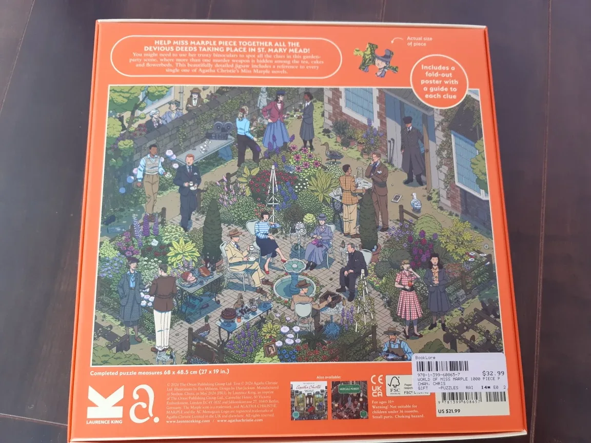 The World of Miss Marple - 1000 Piece Jigsaw Puzzle image indicator(2)
