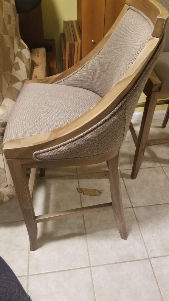Set of 2 Counter Height Bar Stools - photo 3
